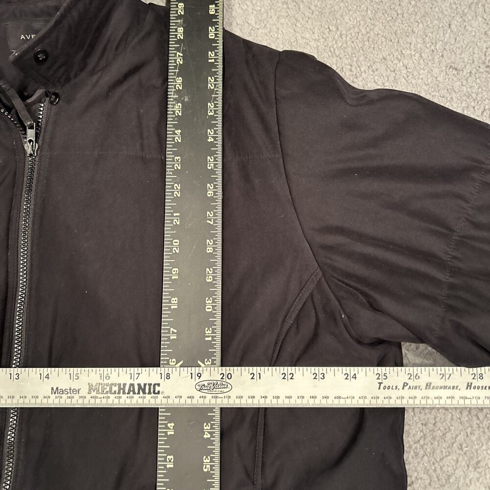 Avenue Womens 18 20 Black Jacket Full Zip Plus Size Coat Midweight - Picture 4 of 9